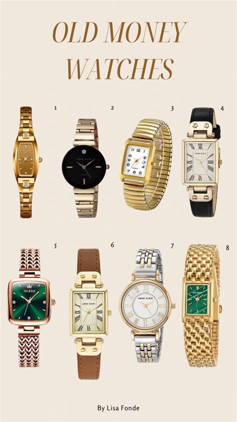 old money style watches.